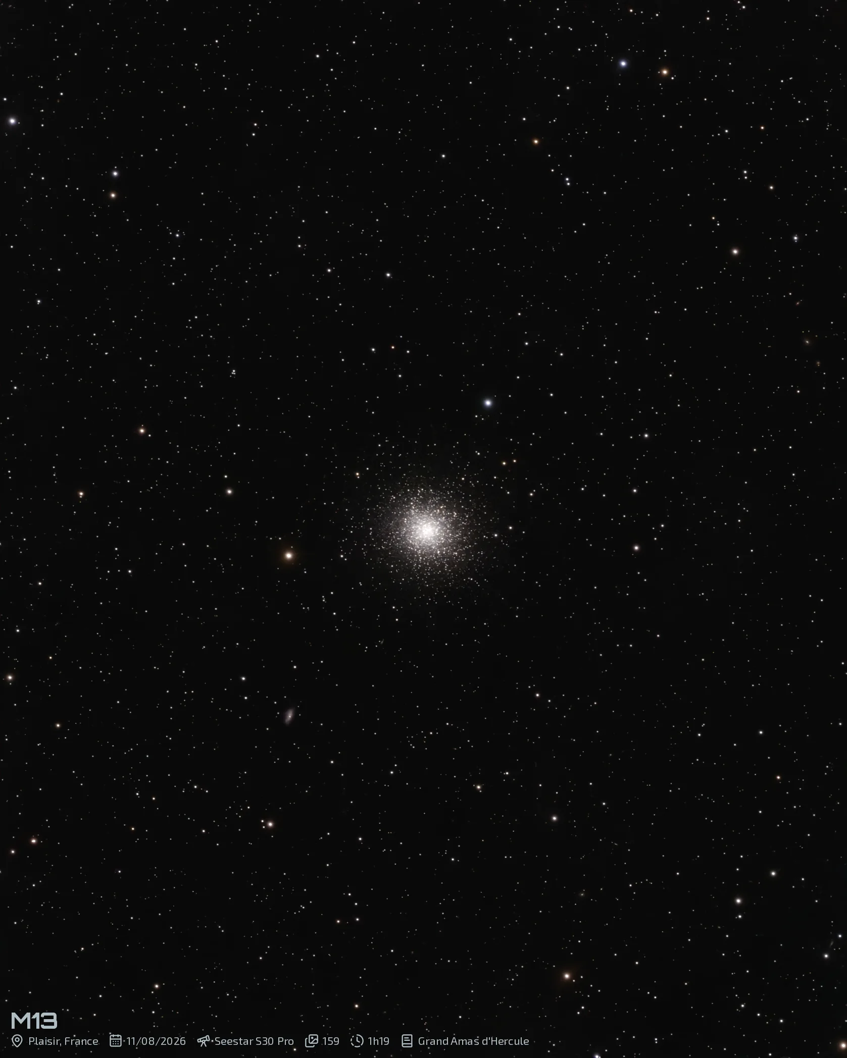 M13: Le grand Amas d'Hercule