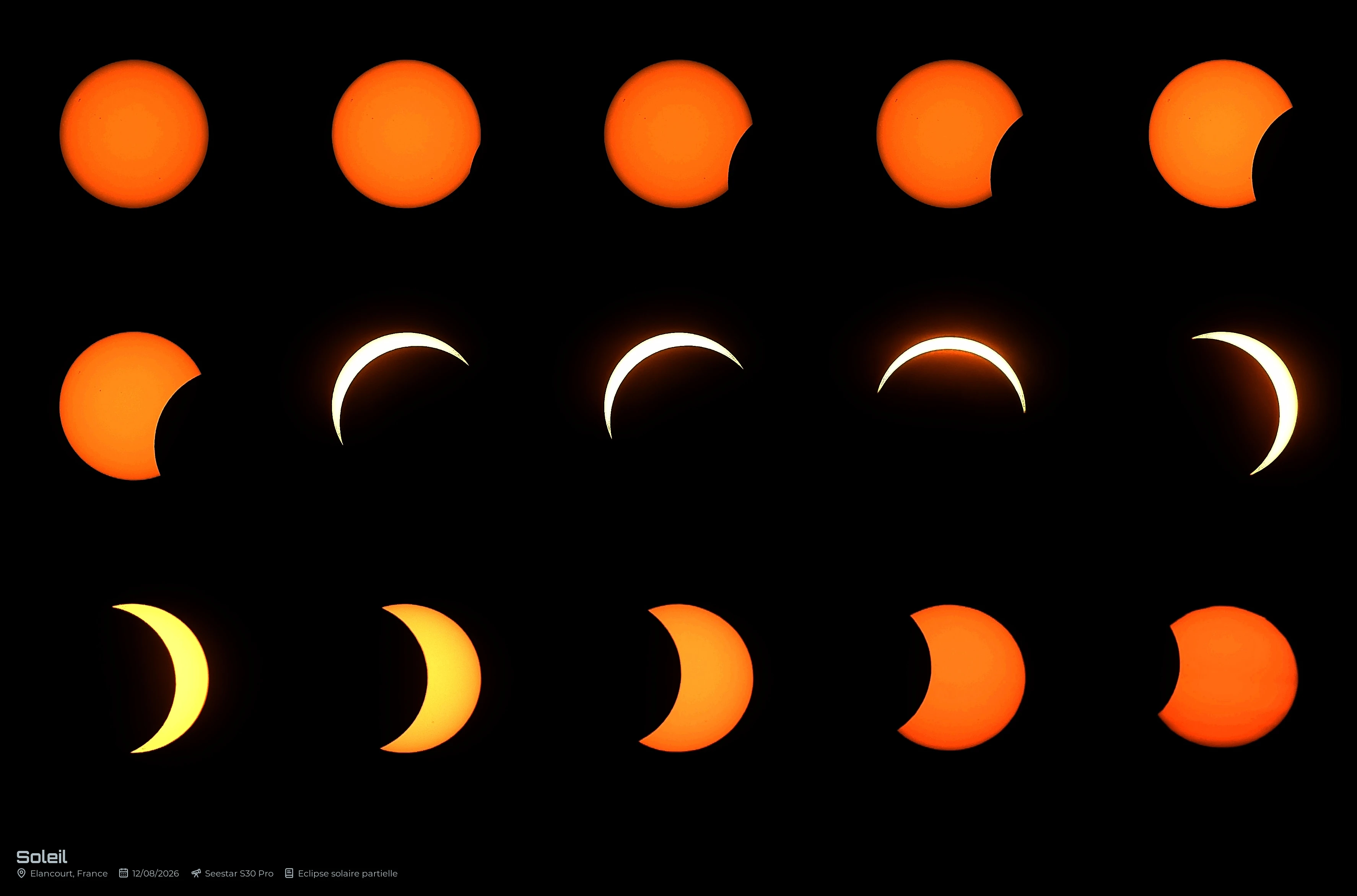 Éclipse solaire partielle