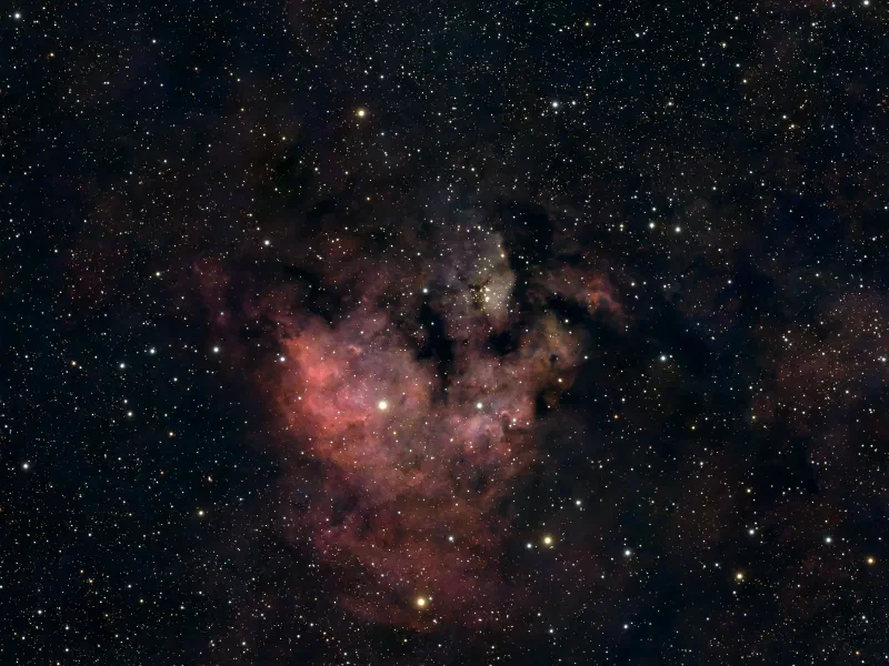 NGC 7822 - Nébuleuse du Point d'Interrogation